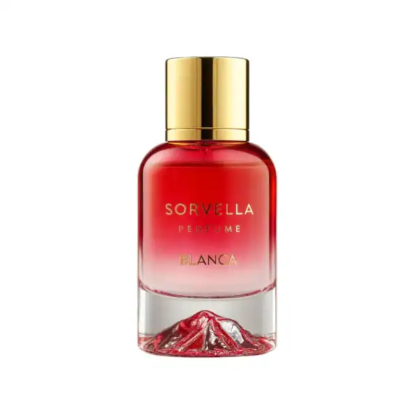 Perfume Sorvella Blanca ar augstas kvalitātes iepakojumu un iepazīšanās aromātu.