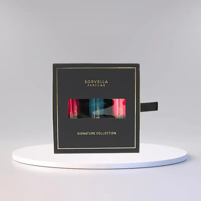 Sorvella Signature komplekts 3x15ml: Amber & Saffron, Neroli & Citron, Vanilla & Oud